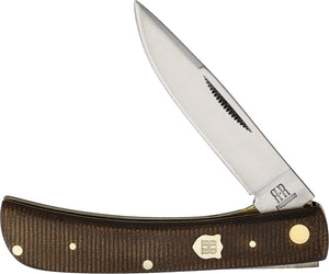Rough Ryder RR2333 - Small Work Knife Brown Burlap