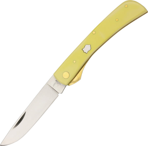 Rough Ryder RR817 - Work Knife Yellow Synthetic  4.63