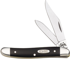 Case XX - Medium Jack Knife CA220   22087SS pattern. 3 1/4" closed. Stainless clip and pen blades. 021205002200